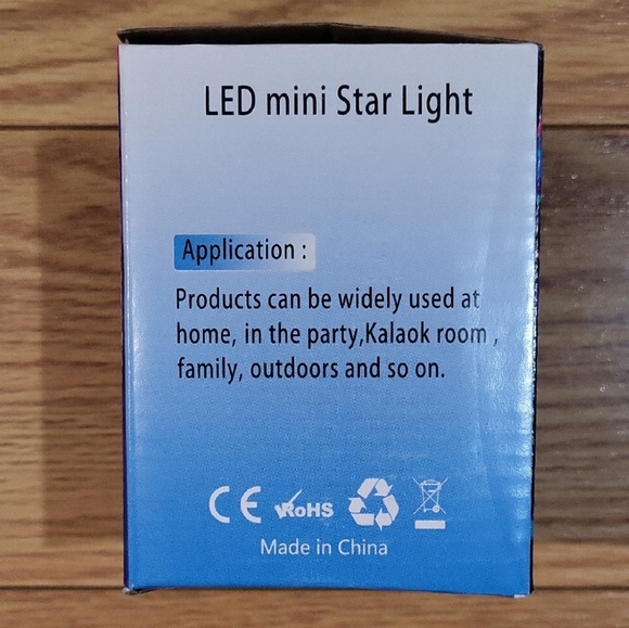Rotating LED Mini Star Light Projector - Picture 3 of 9